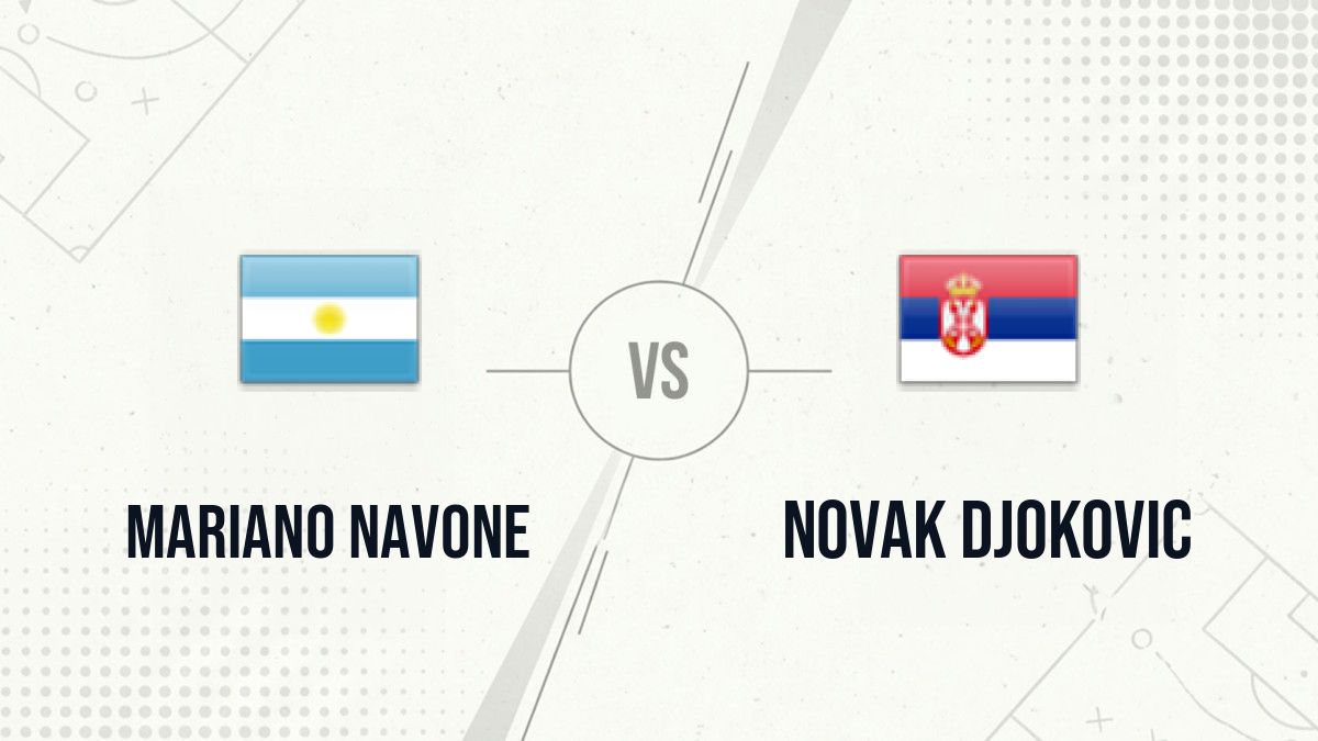Pronostic Mariano Navone Novak Djokovic