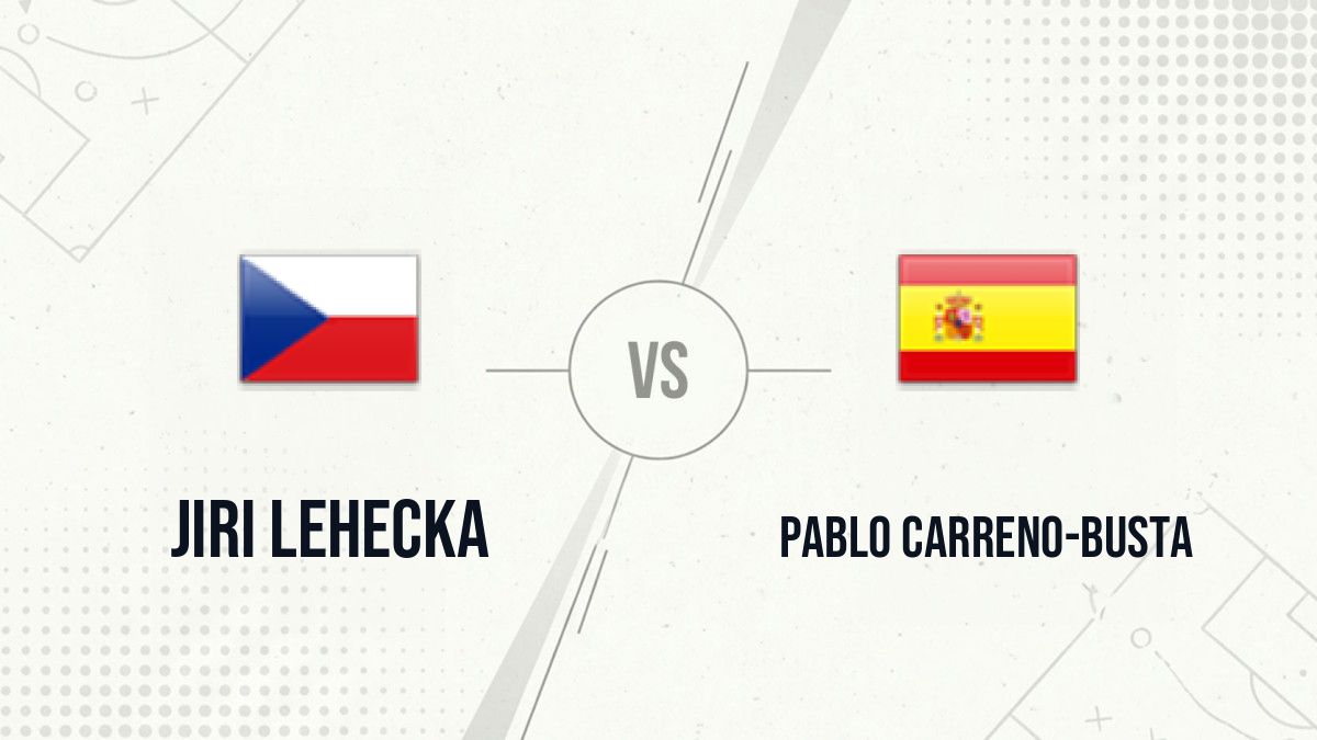 Pronostic Jiri Lehecka Pablo Carreno-Busta