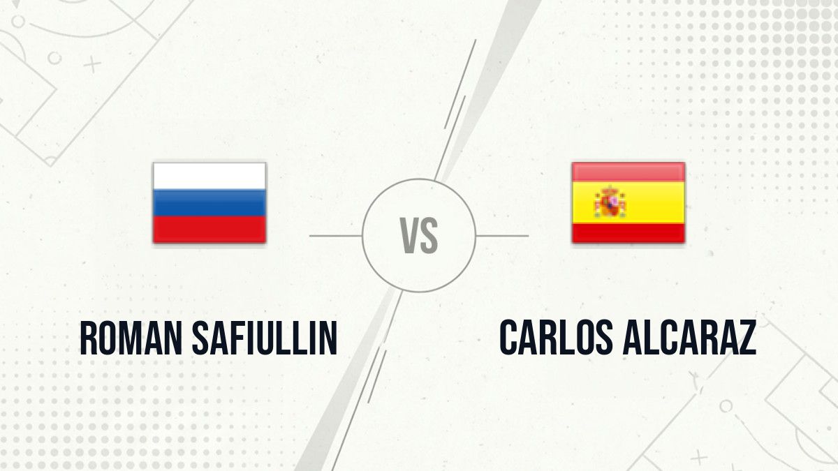 Pronostic Roman Safiullin Carlos Alcaraz