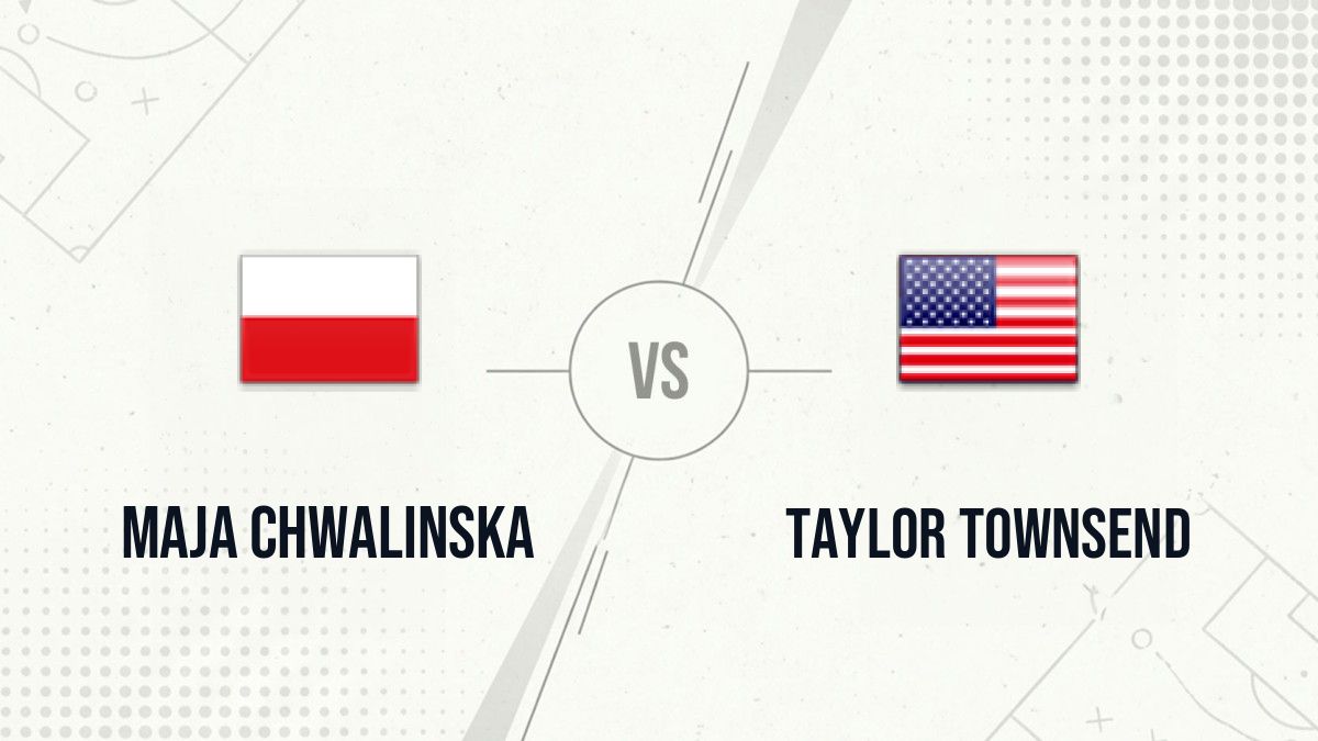 Pronostic Maja Chwalinska Taylor Townsend