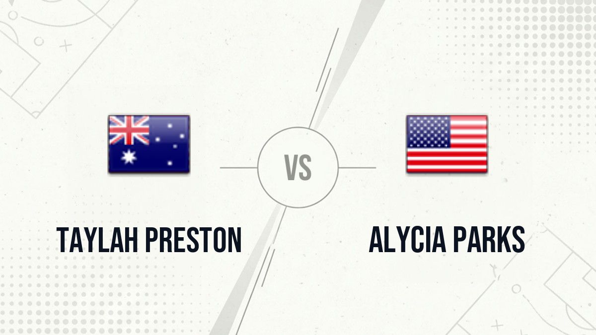 Pronostic Taylah Preston Alycia Parks