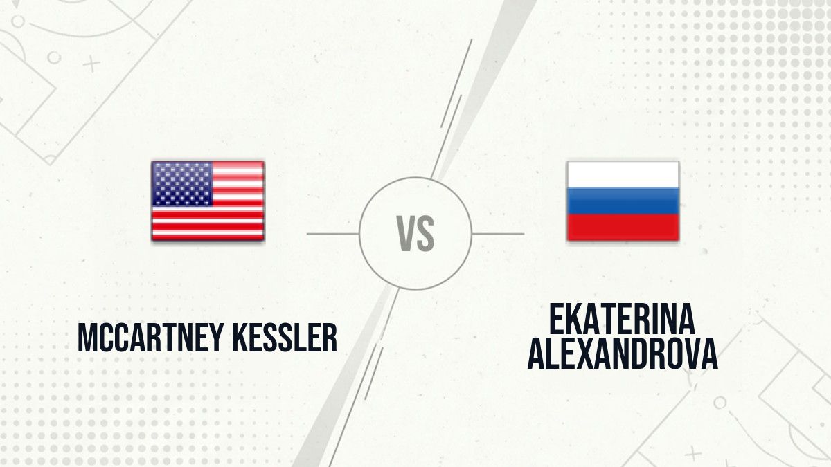 Pronostic McCartney Kessler Ekaterina Alexandrova
