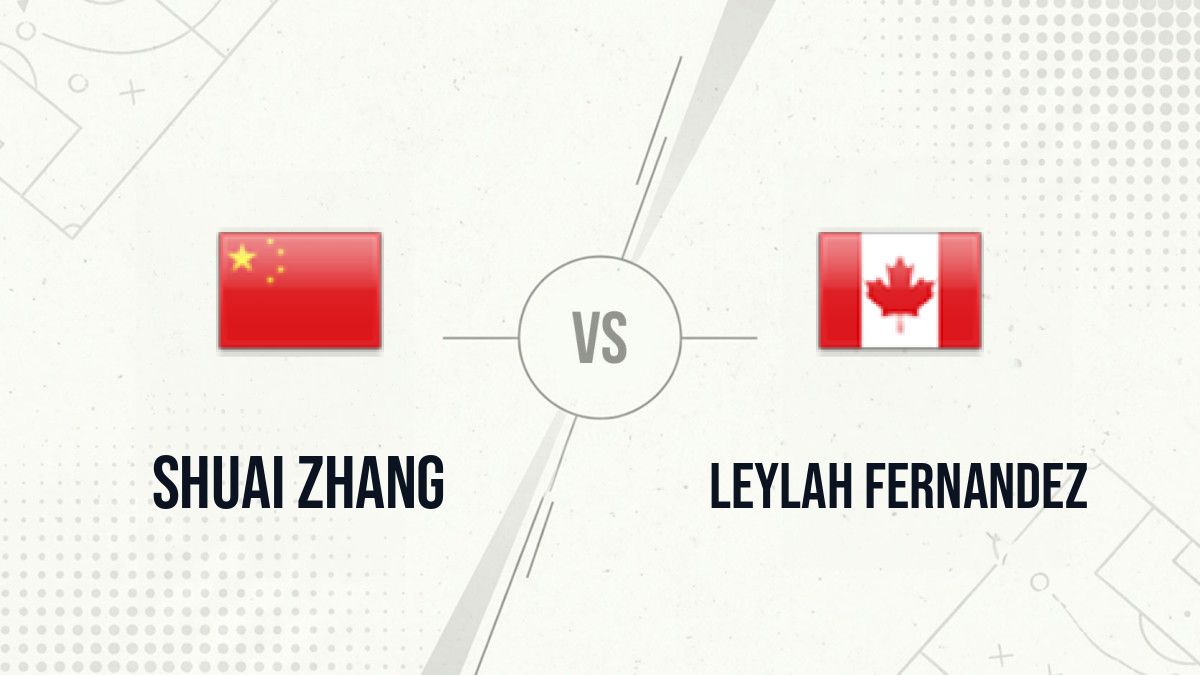 Pronostic Shuai Zhang Leylah Fernandez