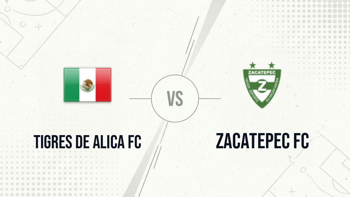 Pronostic Tigres de Alica FC Zacatepec FC