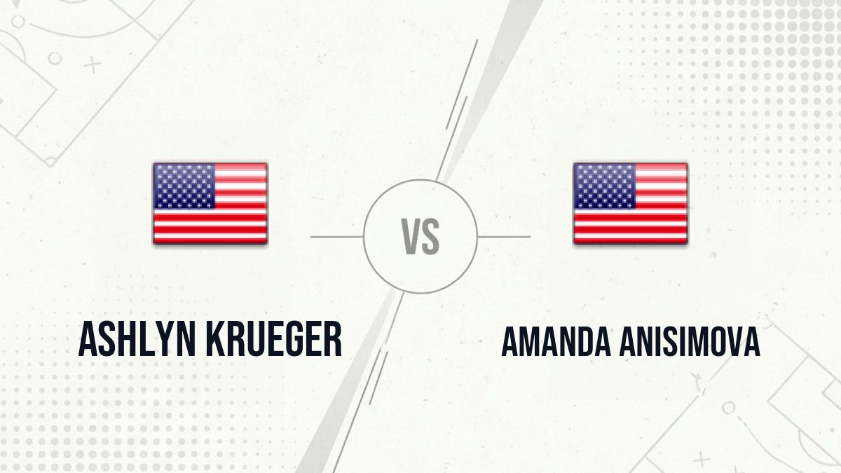 Pronostic Ashlyn Krueger Amanda Anisimova