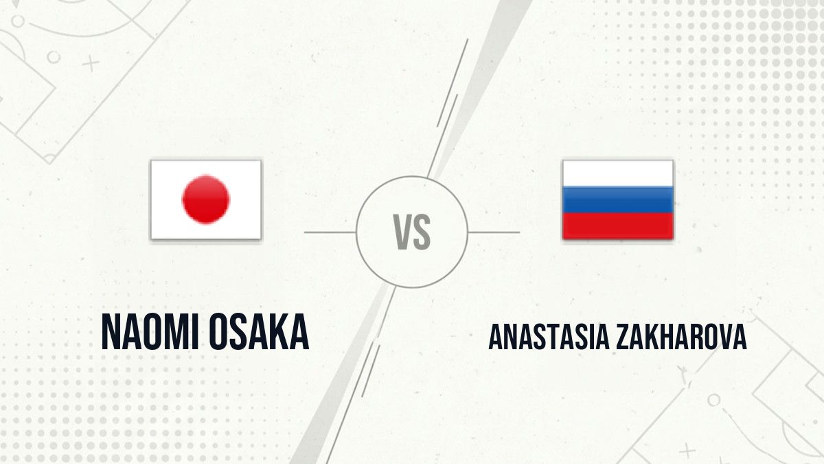 Pronostic Naomi Osaka Anastasia Zakharova