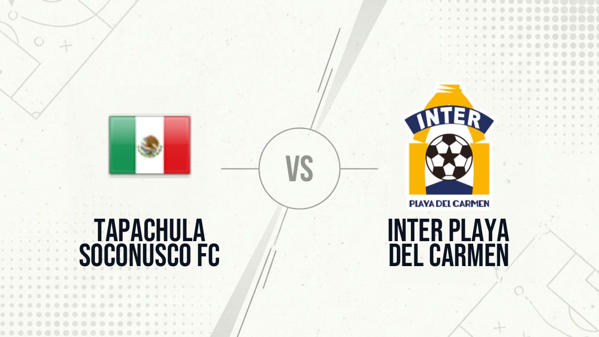 Pronostic Tapachula Soconusco FC Inter Playa del Carmen