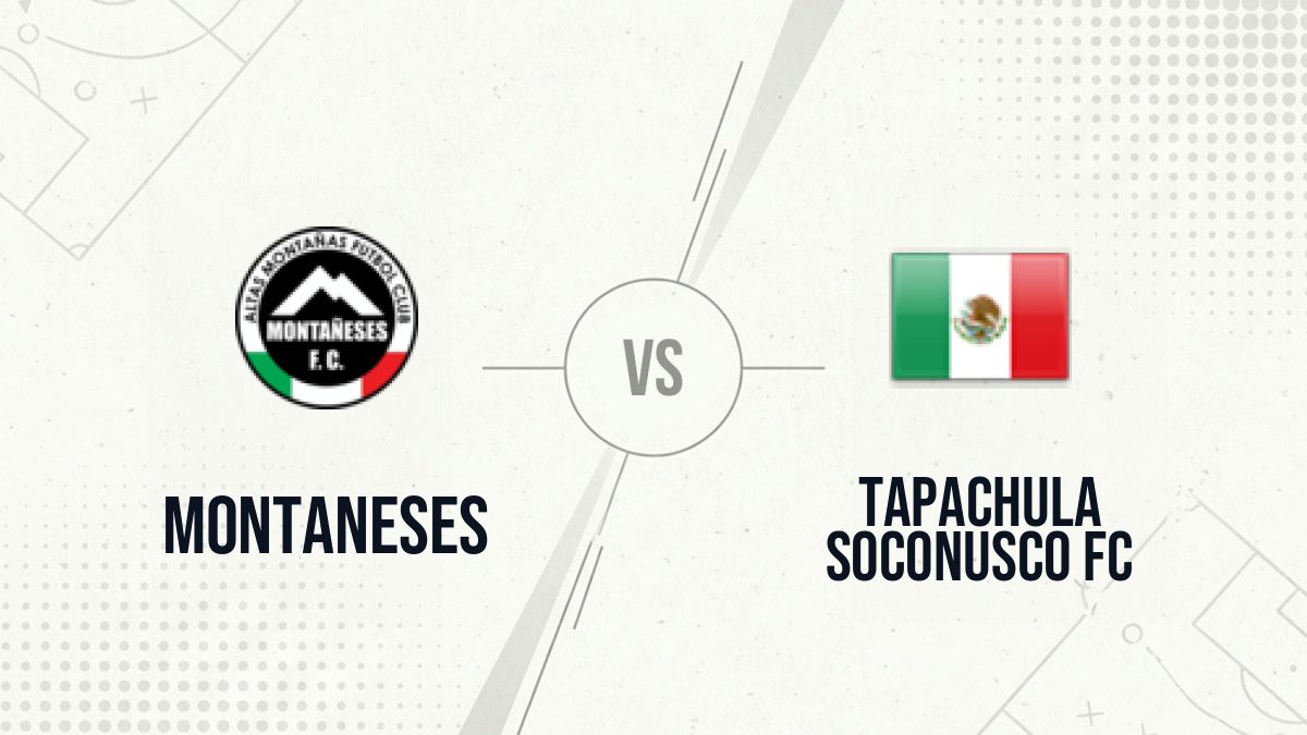 Pronostic Montaneses Tapachula Soconusco FC