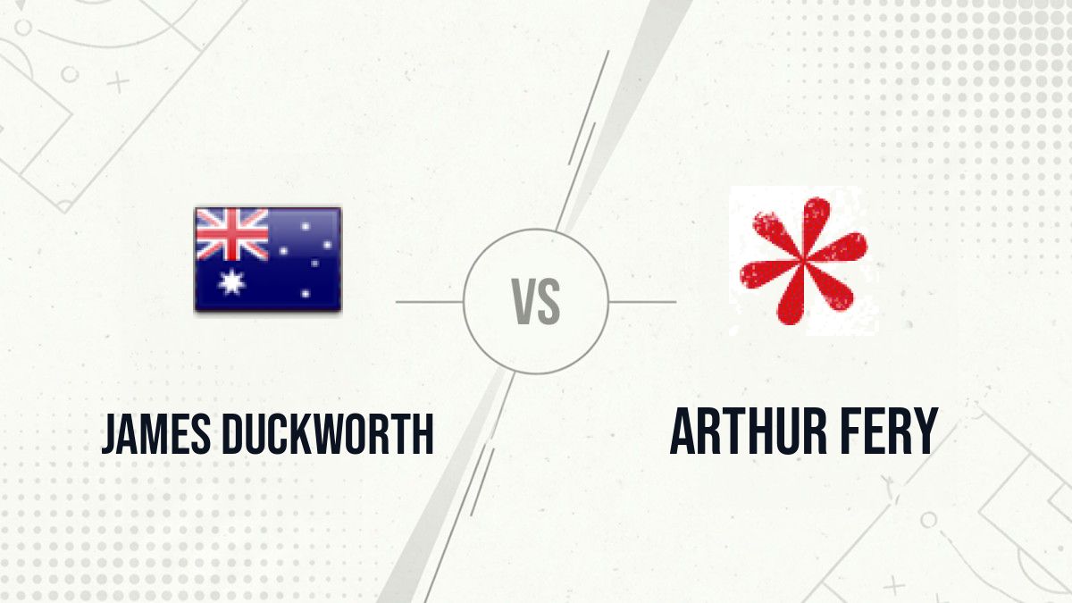 Pronostic James Duckworth Arthur Fery