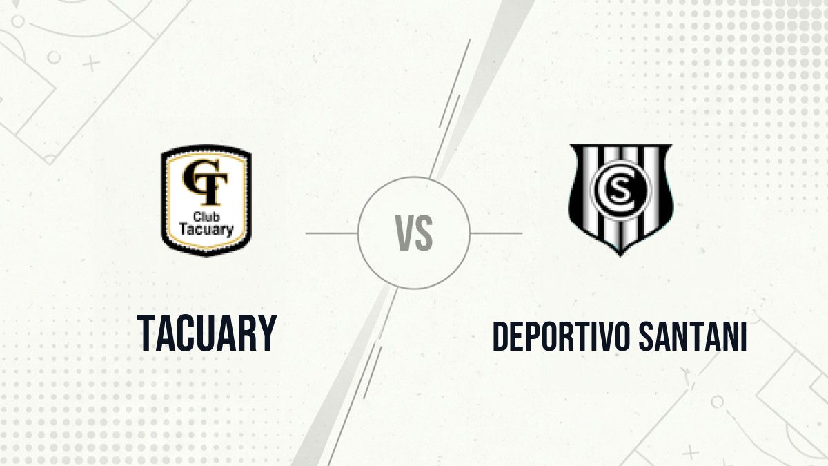 Pronostic Tacuary Deportivo Santani