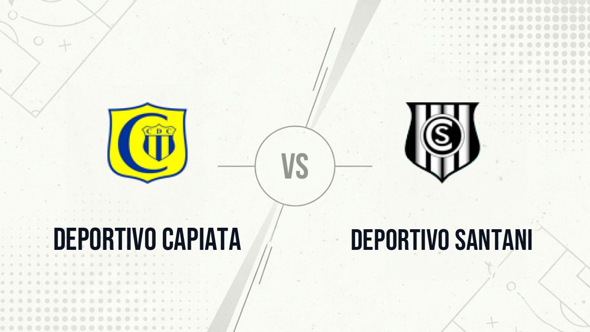 Pronostic Deportivo Capiata Deportivo Santani