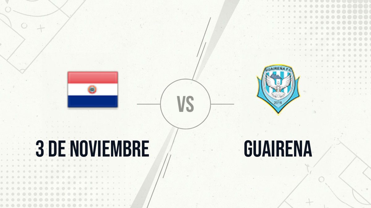 Pronostic 3 de Noviembre Guairena