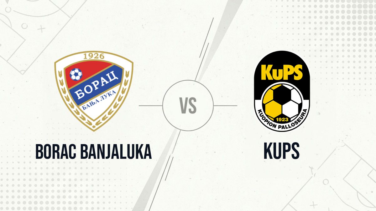 Pronostic Borac Banjaluka KuPS