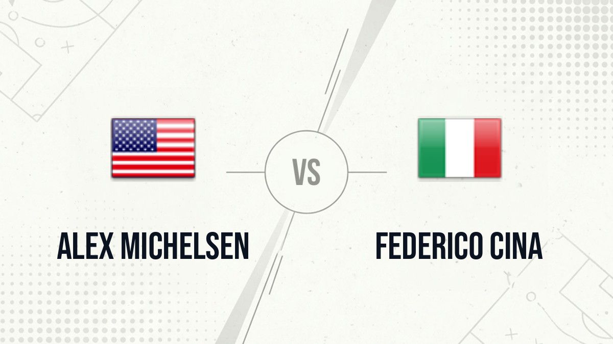 Pronostic Alex Michelsen Federico Cina