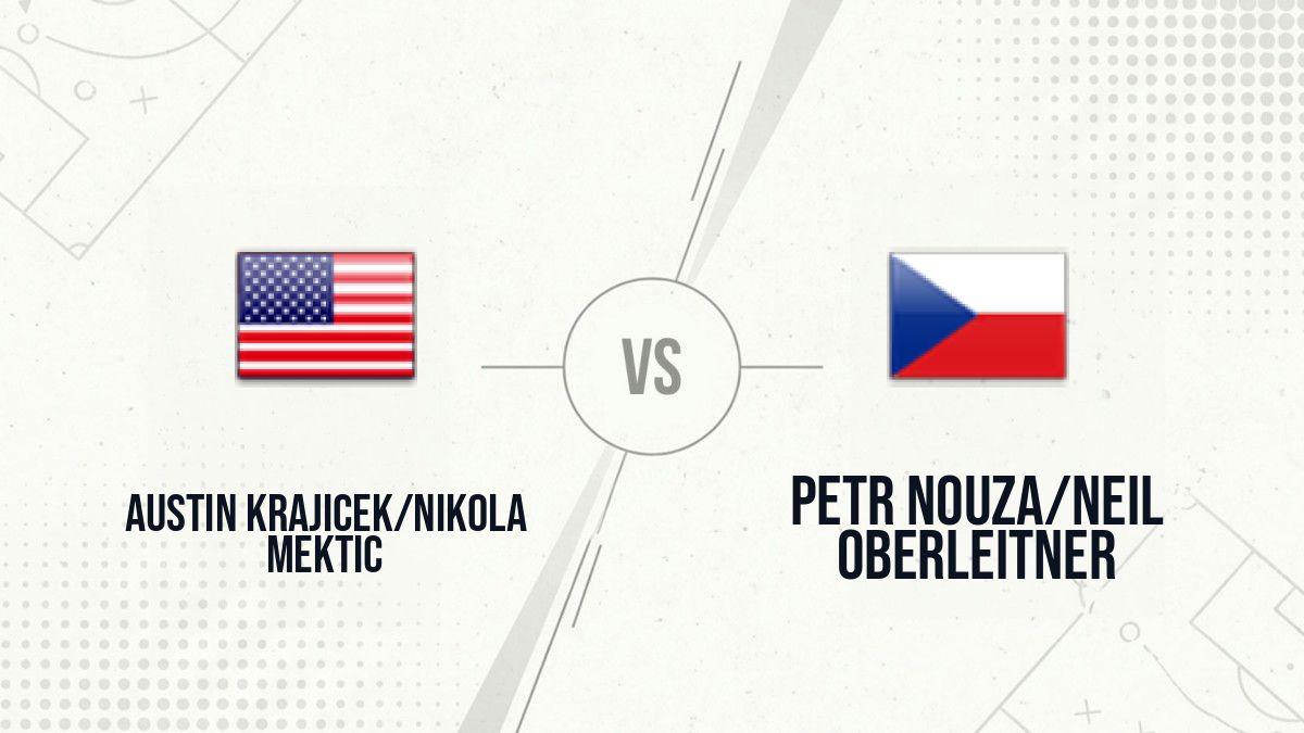 Pronostic Austin Krajicek/Nikola Mektic Petr Nouza/Neil Oberleitner