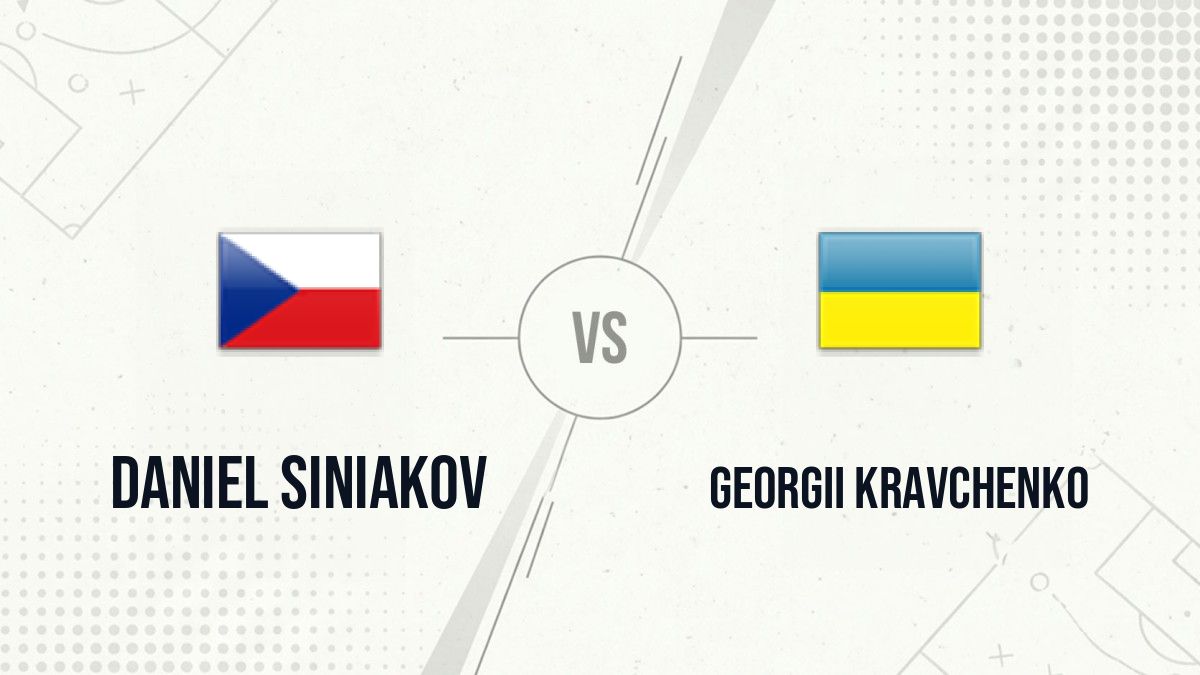 Pronostic Daniel Siniakov Georgii Kravchenko