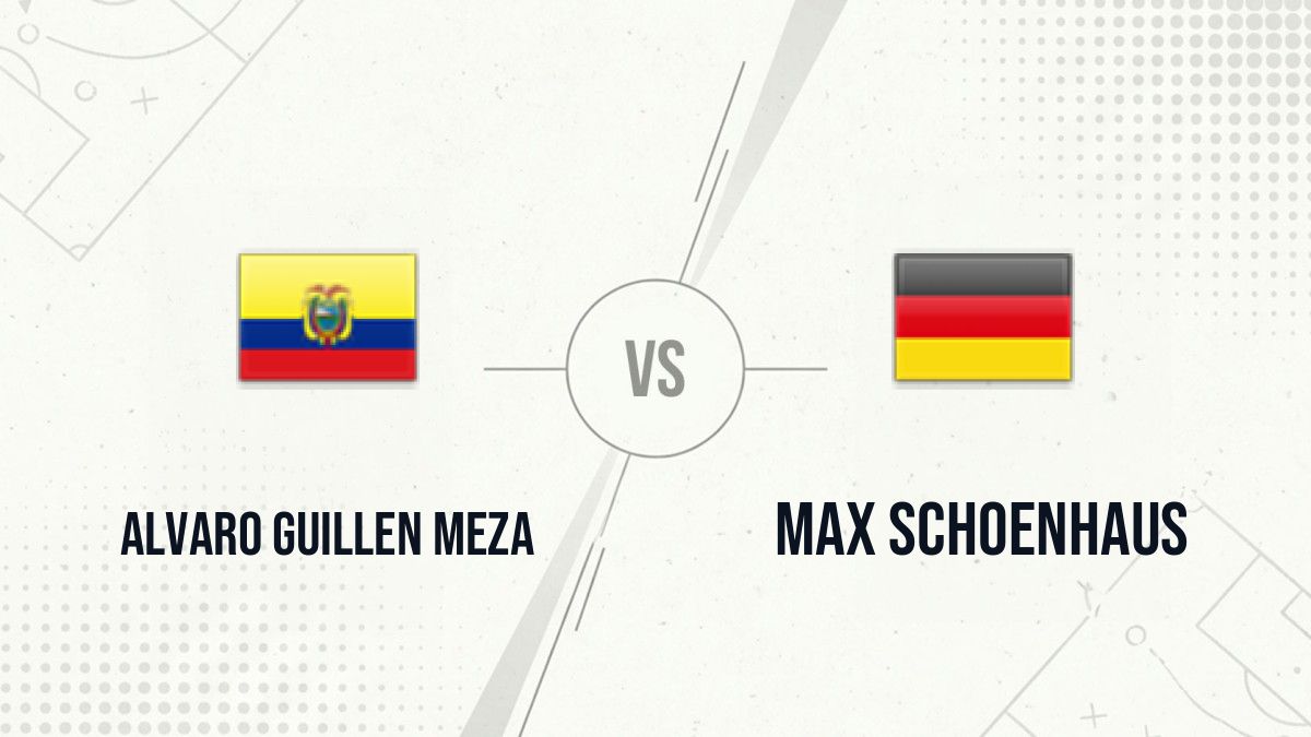 Pronostic Alvaro Guillen Meza Max Schoenhaus