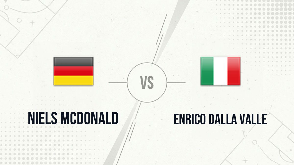 Pronostic Niels McDonald Enrico Dalla Valle