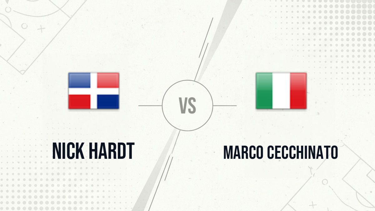 Pronostic Nick Hardt Marco Cecchinato