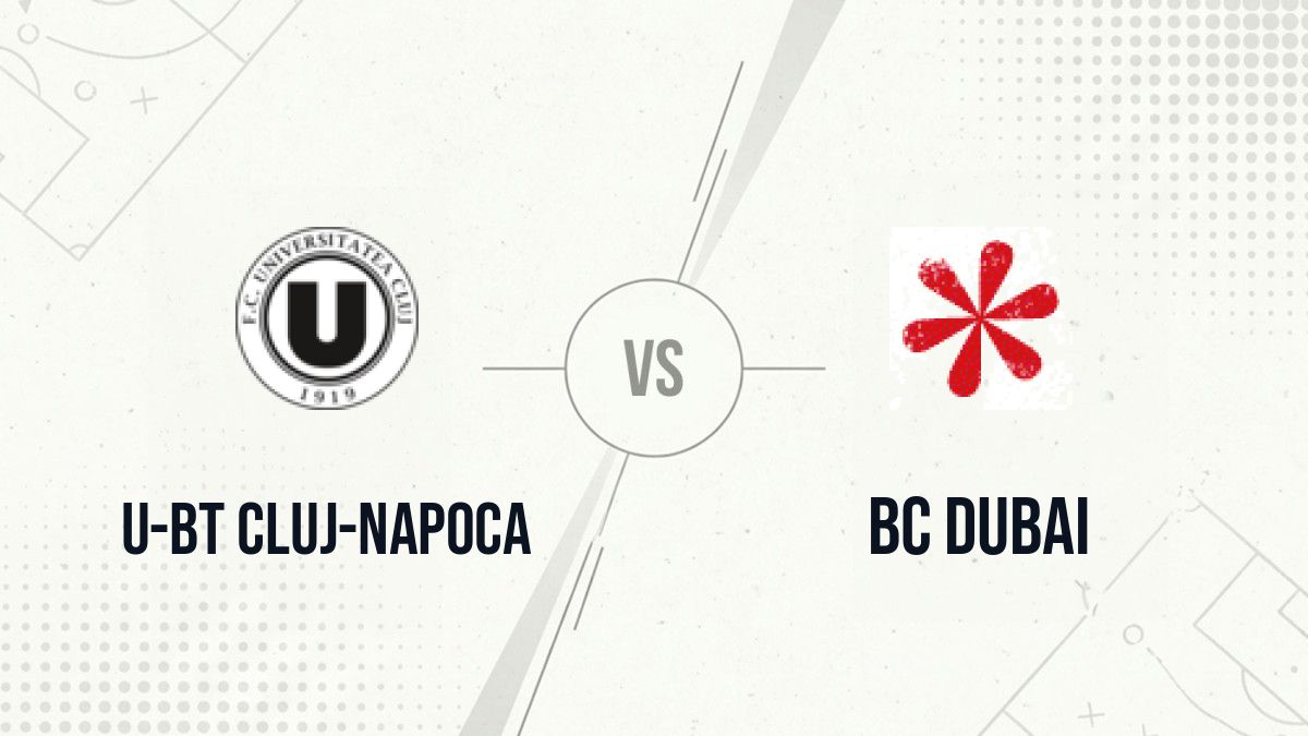 Pronostic U-BT Cluj-Napoca BC Dubai