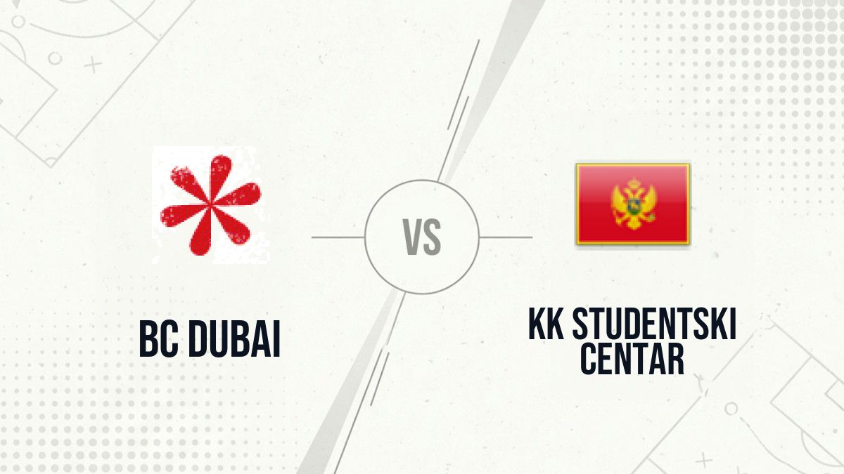 Pronostic BC Dubai KK Studentski Centar
