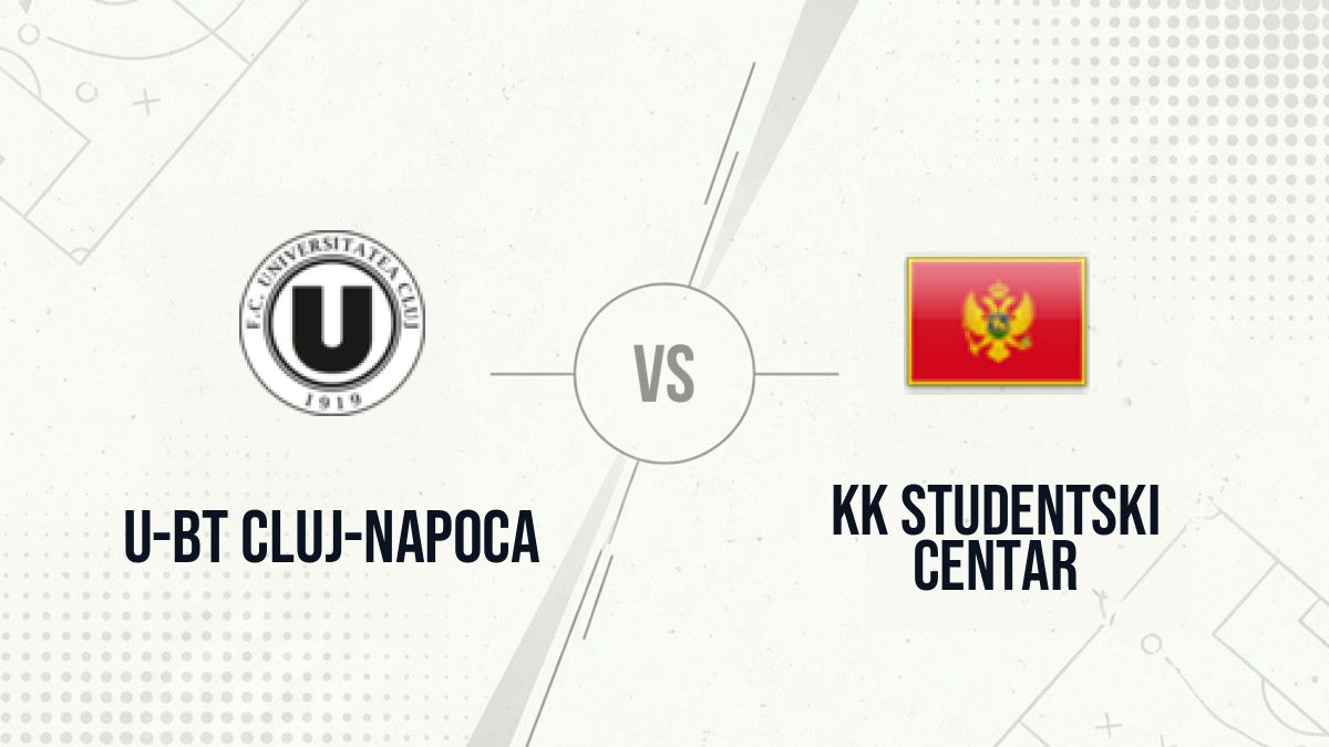 Pronostic U-BT Cluj-Napoca KK Studentski Centar