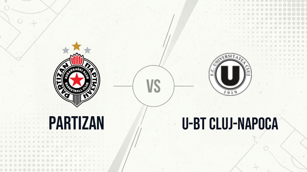 Pronostic Partizan U-BT Cluj-Napoca