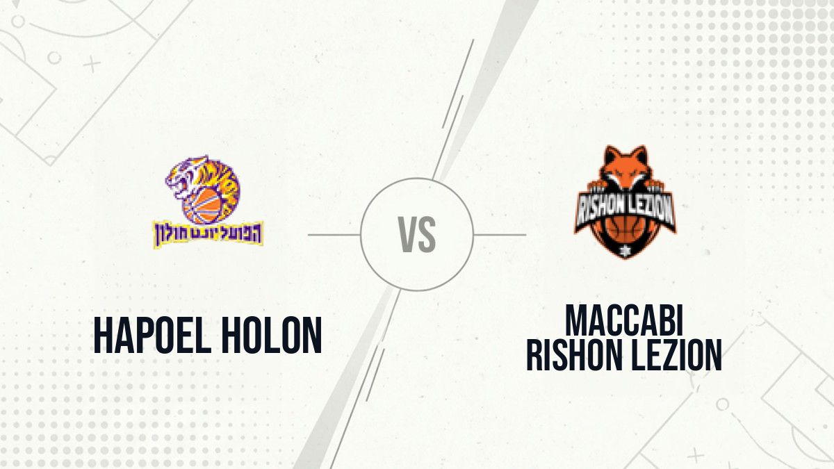 Pronostic Hapoel Holon Maccabi Rishon LeZion