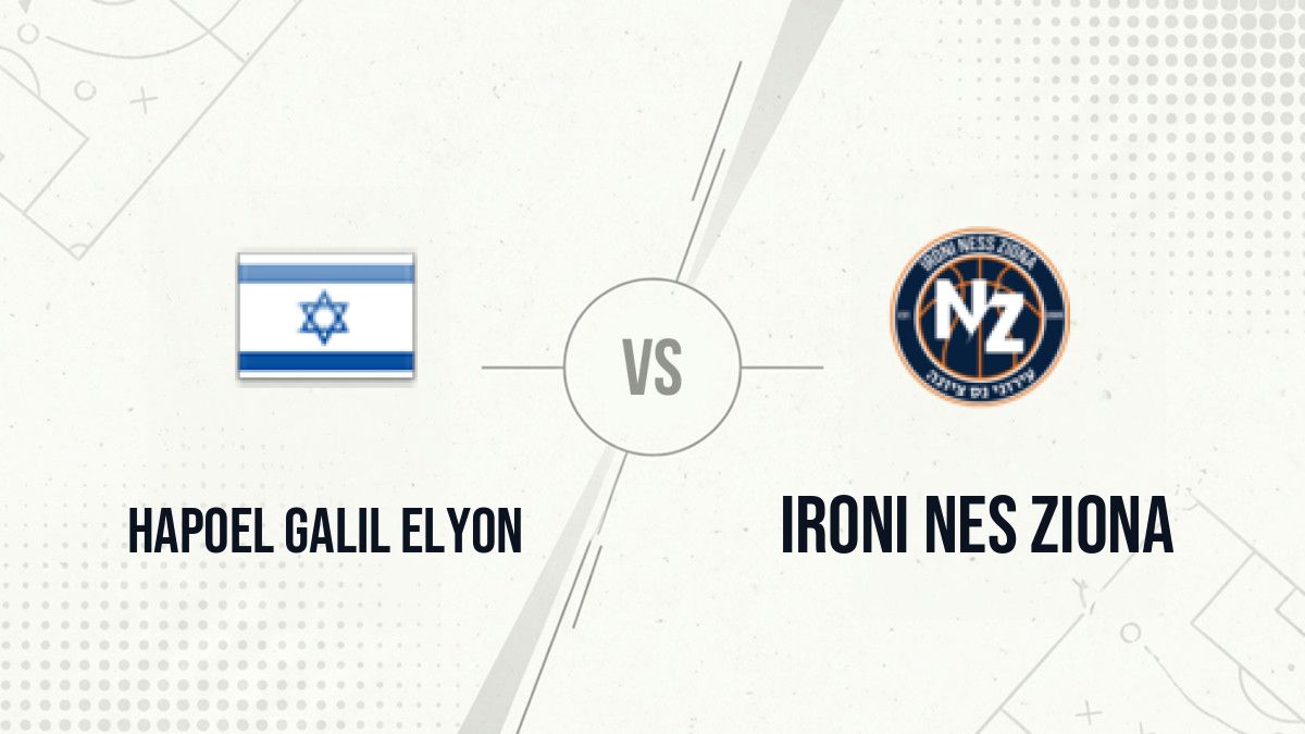 Pronostic Hapoel Galil Elyon Ironi Nes Ziona