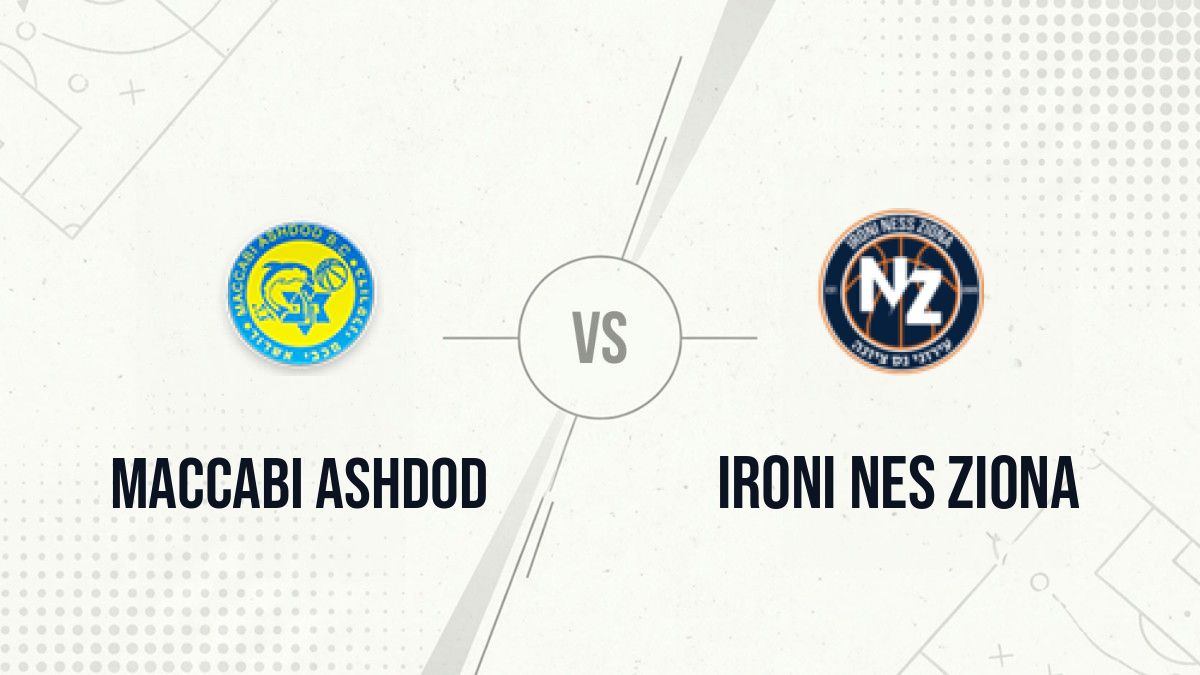 Pronostic Maccabi Ashdod Ironi Nes Ziona