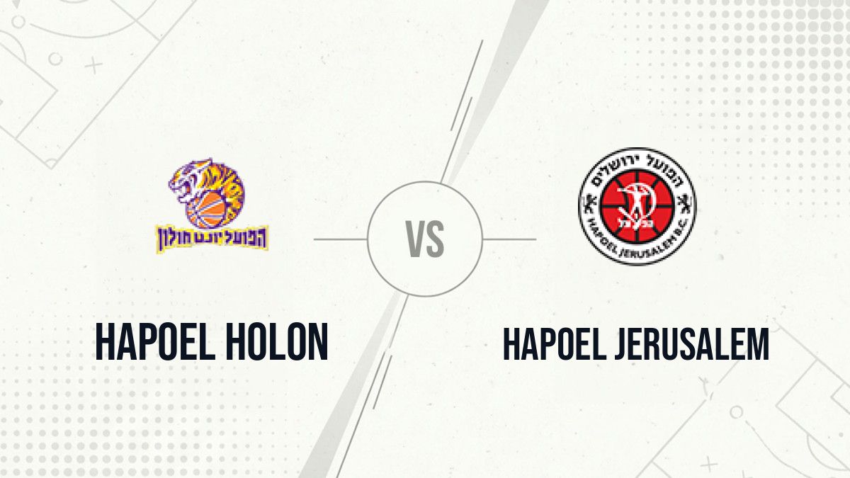 Pronostic Hapoel Holon Hapoel Jerusalem