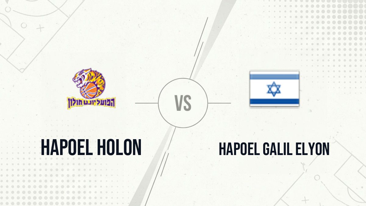 Pronostic Hapoel Holon Hapoel Galil Elyon