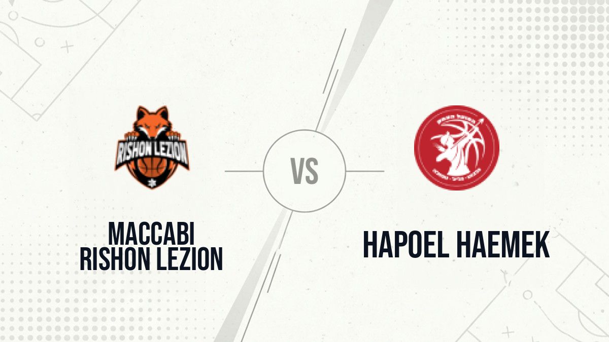 Pronostic Maccabi Rishon LeZion Hapoel HaEmek