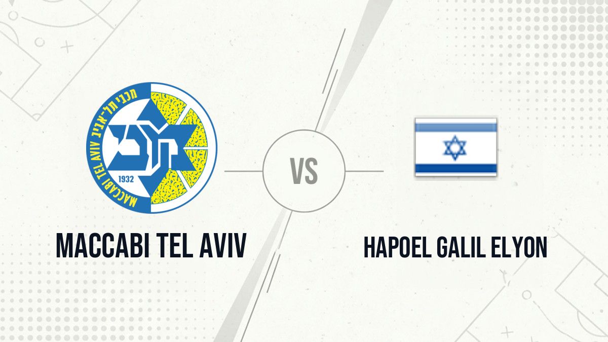 Pronostic Maccabi Tel Aviv Hapoel Galil Elyon