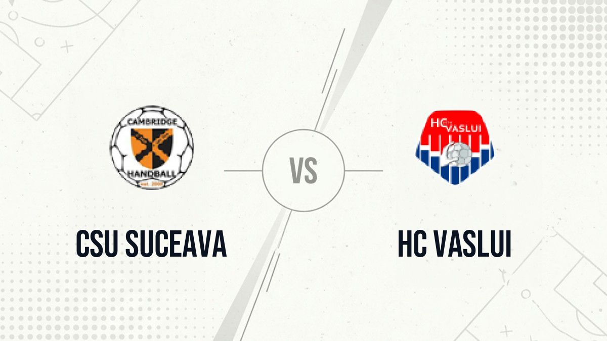 Pronostic CSU Suceava HC Vaslui
