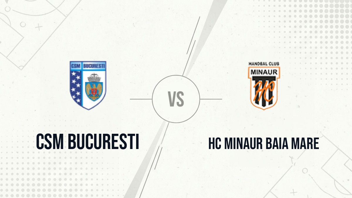 Pronostic CSM Bucuresti HC Minaur Baia Mare