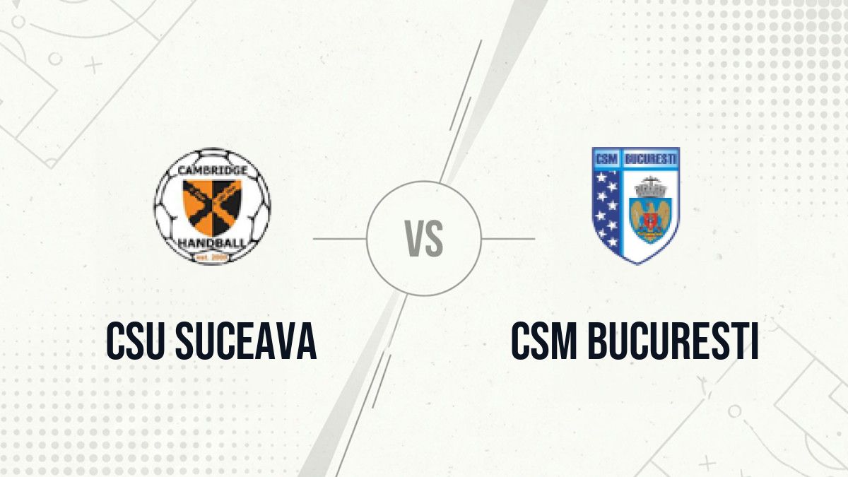 Pronostic CSU Suceava CSM Bucuresti
