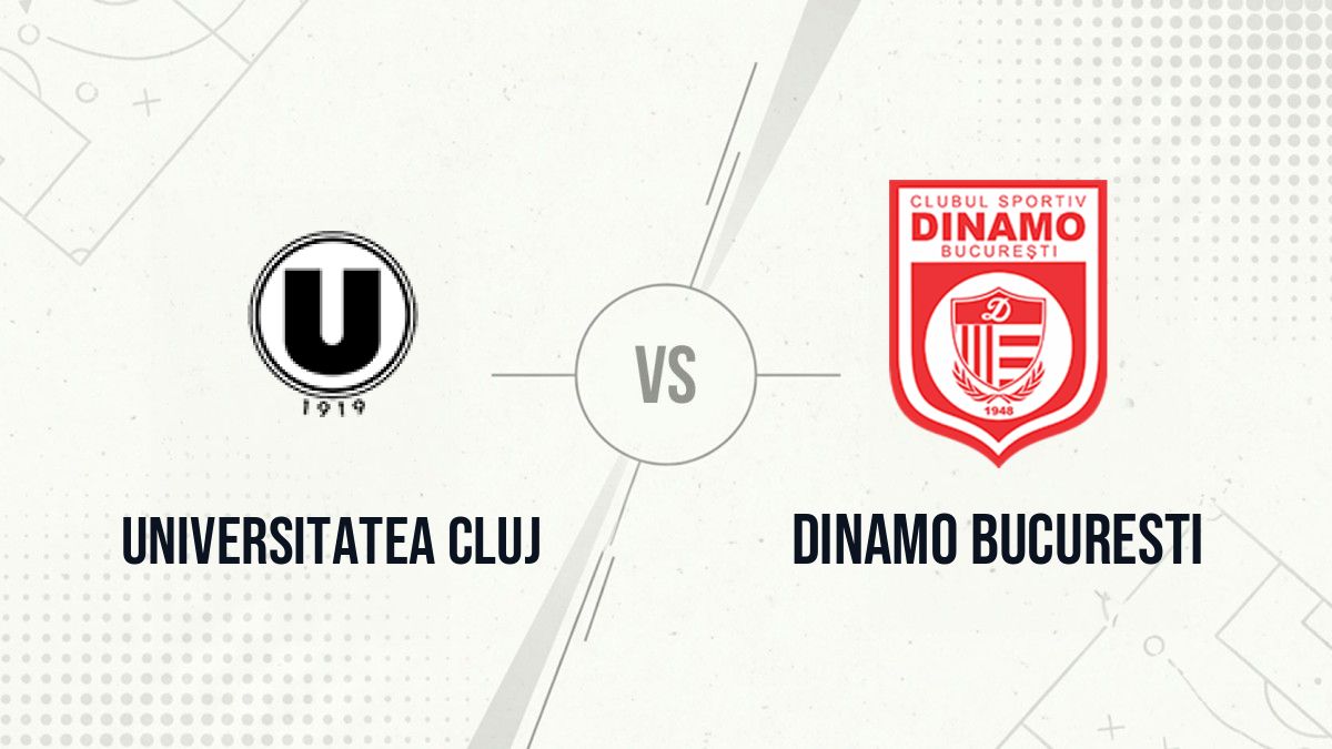 Pronostic Universitatea Cluj Dinamo Bucuresti