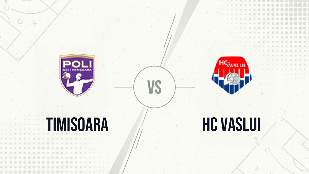 Pronostic Timisoara HC Vaslui