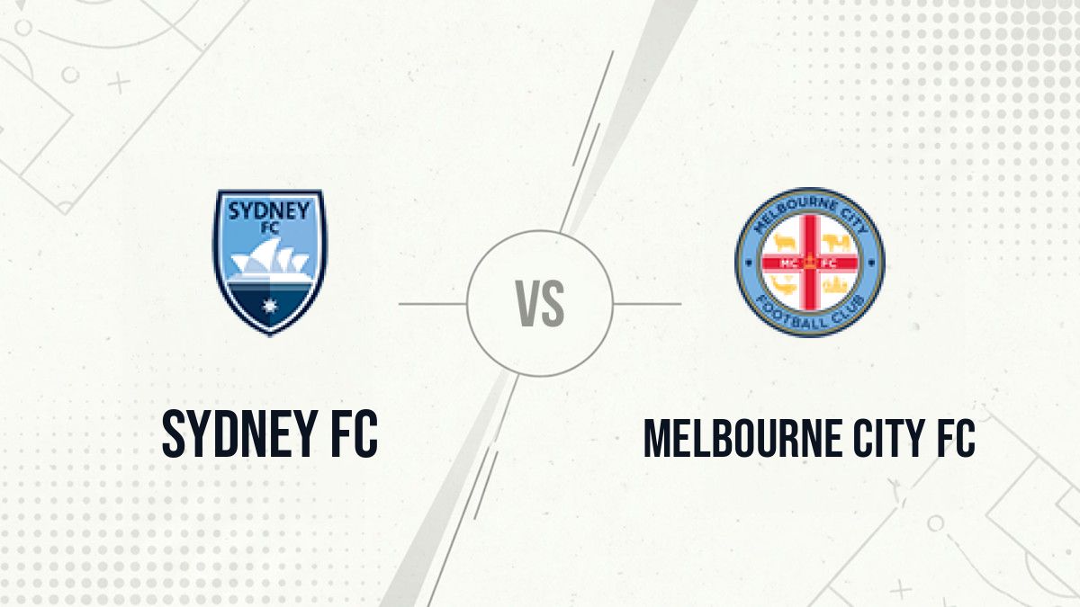 Pronostic Sydney FC Melbourne City FC