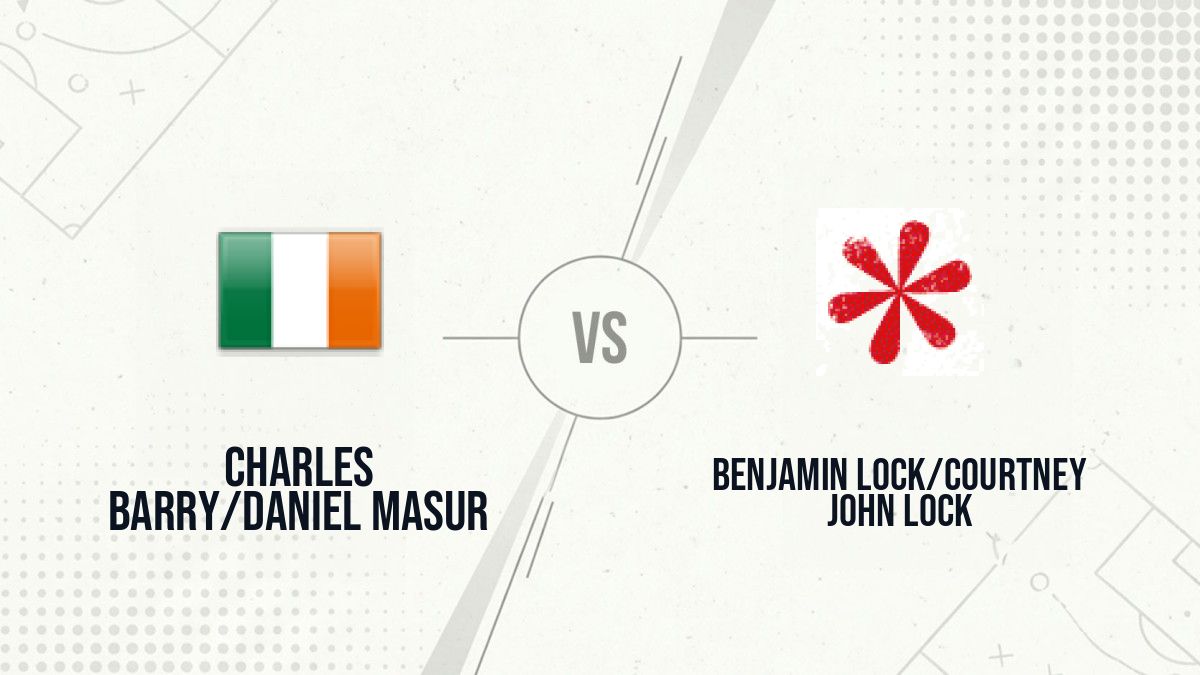 Pronostic Charles Barry/Daniel Masur Benjamin Lock/Courtney John Lock