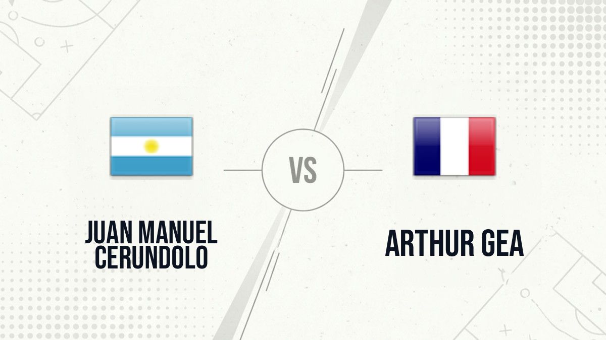 Pronostic Juan Manuel Cerundolo Arthur Gea