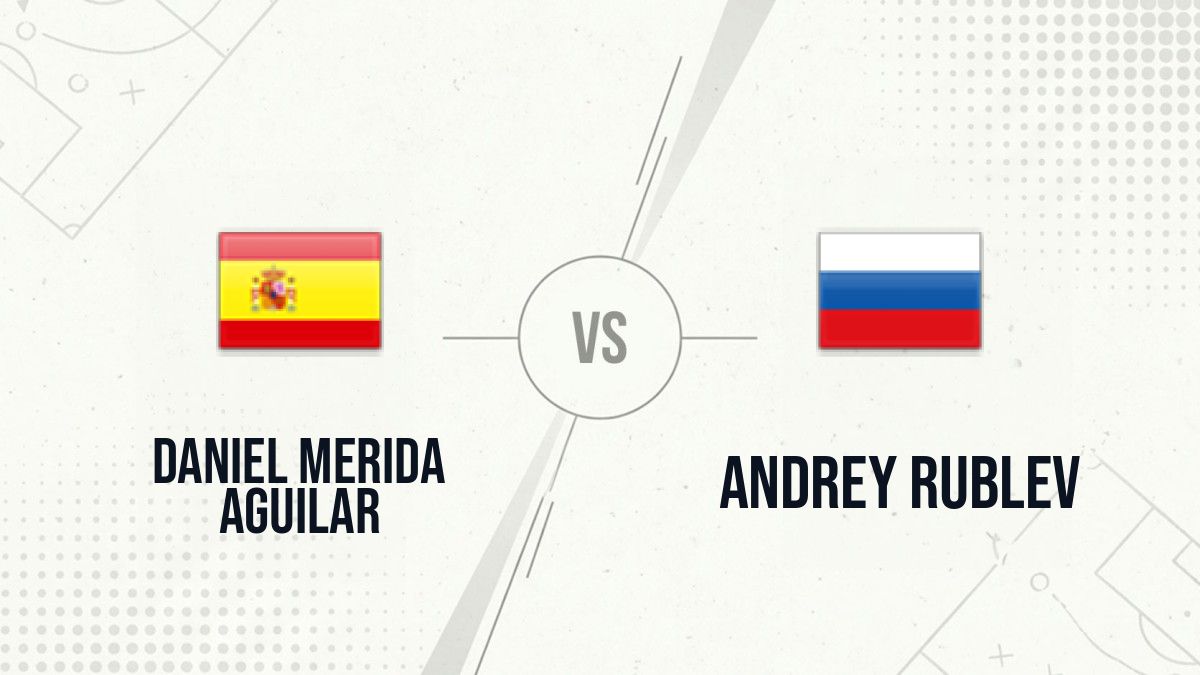 Pronostic Daniel Merida Aguilar Andrey Rublev