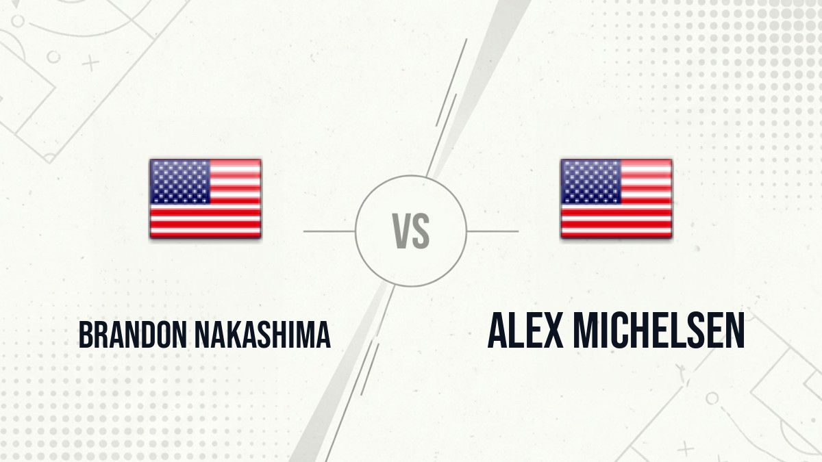 Pronostic Brandon Nakashima Alex Michelsen