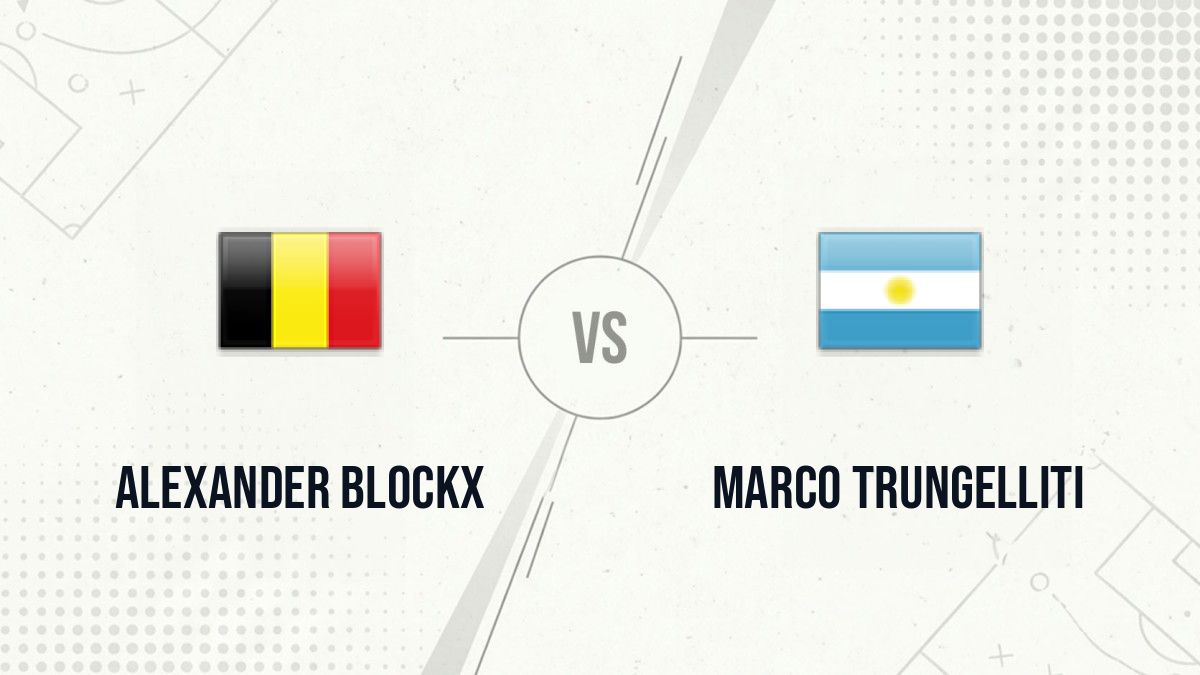 Pronostic Alexander Blockx Marco Trungelliti