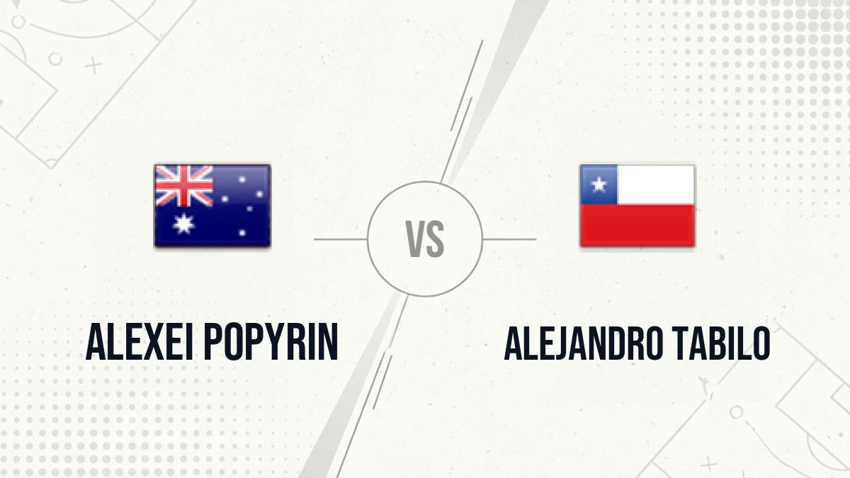 Pronostic Alexei Popyrin Alejandro Tabilo