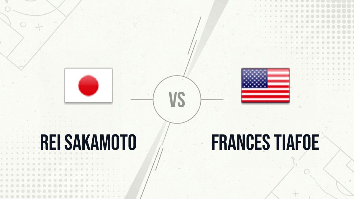 Pronostic Rei Sakamoto Frances Tiafoe