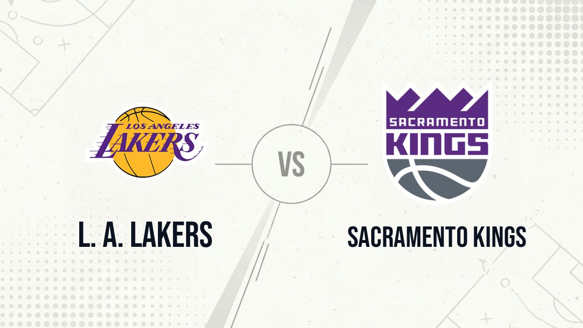 Pronostic L. A. Lakers Sacramento Kings