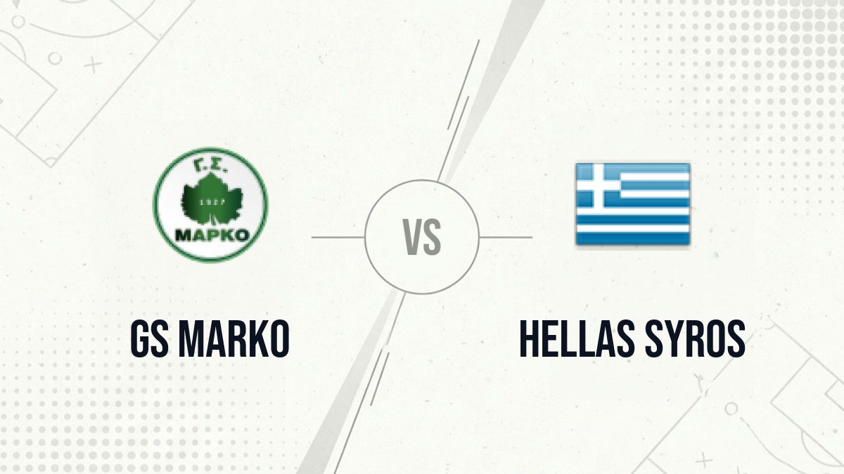Pronostic GS Marko Hellas Syros