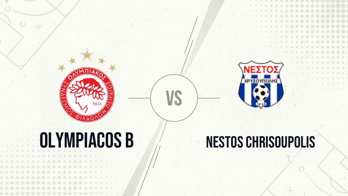 Pronostic Olympiacos B Nestos Chrisoupolis